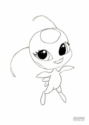 Раскраски из мультфильма Леди Баг и Супер-Кот