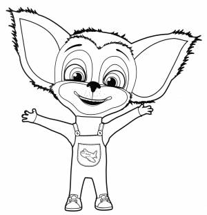 Раскраска Малыш