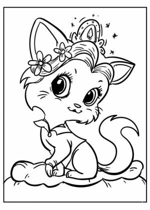 Раскраски для девочек 5-6 лет