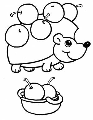 Раскраски для малышей 2-3 года