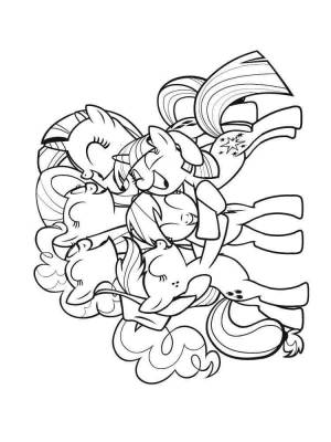 Раскраски Понивиль