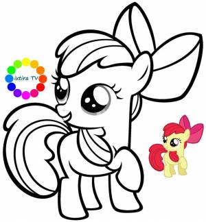 Раскраски Девочки из Эквестрии