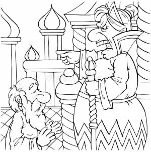 Рисунки к Сказке о рыбаке и рыбке