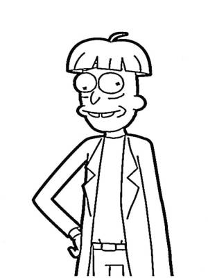 Раскраска Рик и Морти