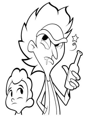 Раскраски Рик и Морти