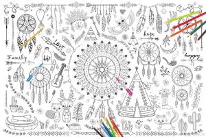 Постеры раскраски