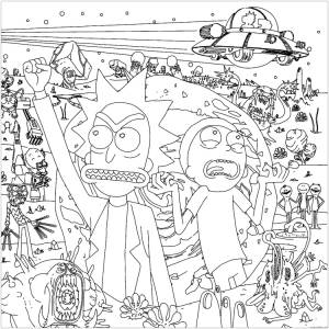 Постеры раскраски