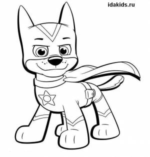 Раскраска Щенячий Патруль   50