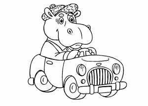 Раскраски машинки