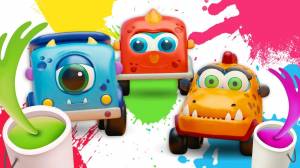 Учим цвета с машинками