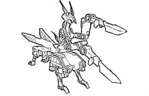 Раскраска Дикие скричеры