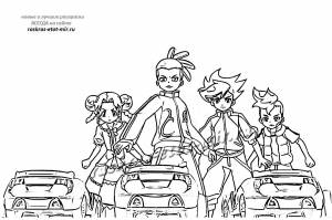 Скачать  раскраски Дикие скричеры