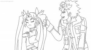 Раскраска дикий скричер