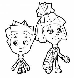 Фиксики Нолик и Симка