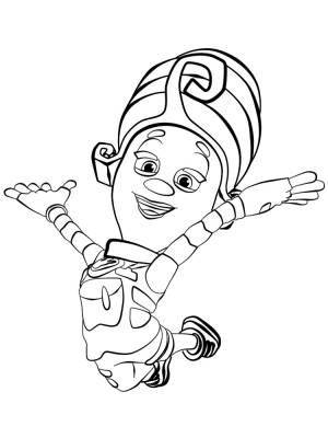 Распечатать раскраски Фиксики для малышей