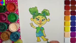 Монсик Саня из мультика Монсики