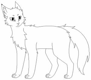 Раскраски Коты воители