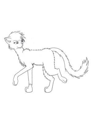 Раскраски Коты воители