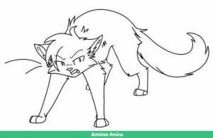 Раскраски коты воители листвичка