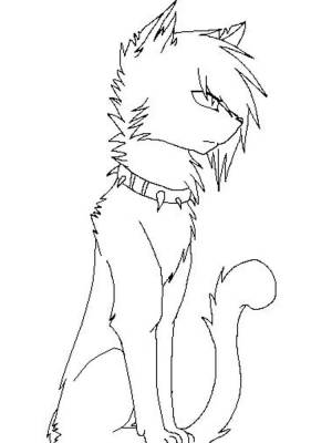 Раскраски Коты воители