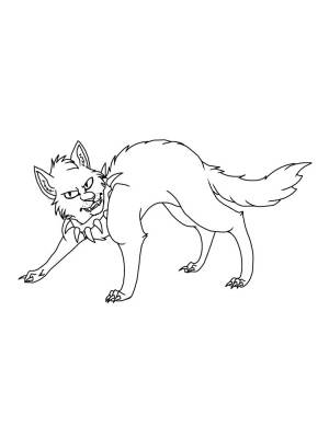 Раскраски Коты воители