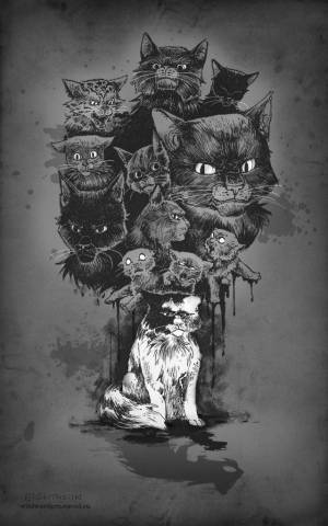 Warriors by Двулапая Иллюстрация к новелле Месть Кленовницы Слева направо