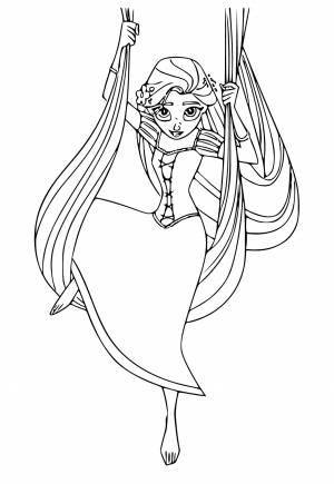 Раскраска Запутанный Качать