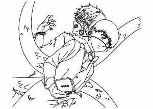 Раскраски Токийский гуль