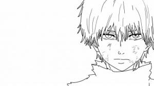 Раскраски Аниме токийский гуль