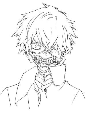 DataLife Engine > Версия для печати > Канеки кен раскраска