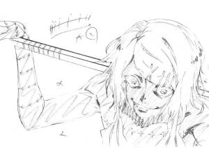 Раскраски Токийский гуль джузо