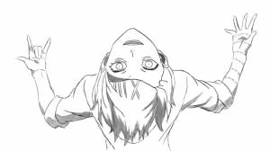 Рисунки для срисовки токийский гуль