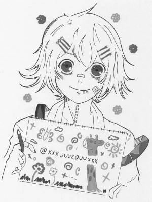 Раскраски Токийский гуль джузо