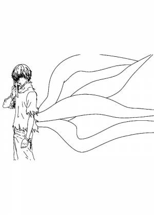 Раскраски Токийский гуль