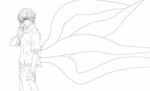 Раскраски Аниме токийский гуль