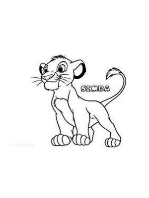 Раскраски Король лев