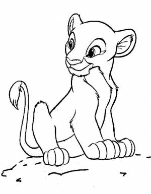 Раскраски Король Лев