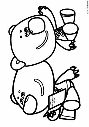 Цыпа раскраска