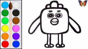 Мультик раскраска для детей МИМИМИШКИ ЦЫПА Малышам