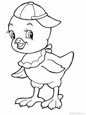 Детская раскраска для детей 4-7 лет