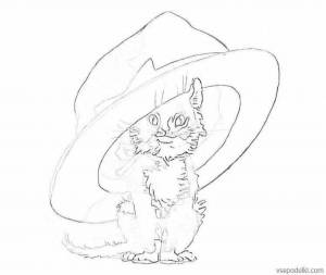 Раскраски Для детей живая шляпа