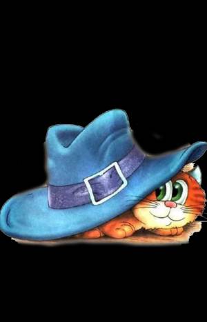 Иллюстрации живая шляпа