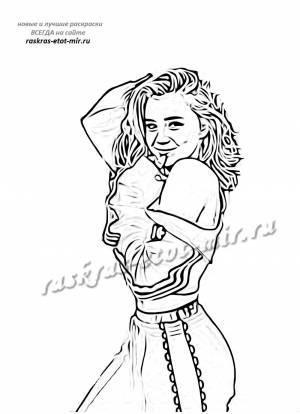 Раскраски Кати Адушкиной