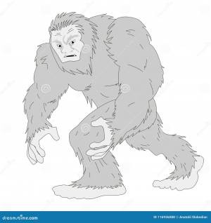 Рисунок бигфут