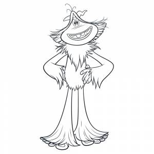 Раскраска Флим