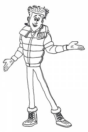 Раскраска Перси Паттерсон