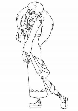 Раскраски три богатыря любава