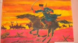 Районный конкурс рисунков «Победы и подвиги казаков в годы Великой Отечественной войны 1941-1945 годов