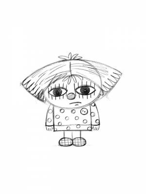 Раскраска Домовёнок Кузя   в формате