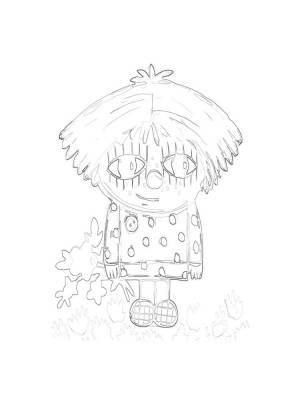 Раскраска Домовёнок Кузя 7